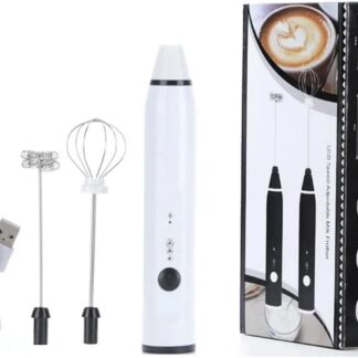 Rechargeable Electric Coffee Mixer Egg Beater Quick Frothing Action