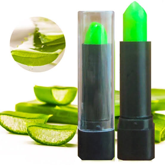 Pack Of 6 Pcs Green Color Changing Lipstick Set – Creamy Moisturizing Magic Lip Balm, Long-Lasting Hydrating Lipstick with Temperature-Sensitive Shade Shifting to Pink – Soft & Smooth Lip Care Makeup Kit