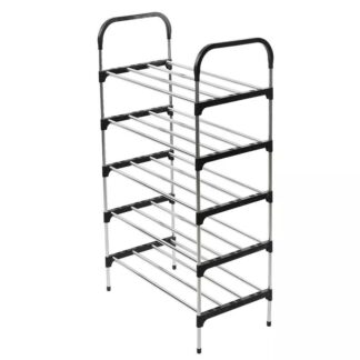 5 Layer Stainless Steel Layer Shoe Rack
