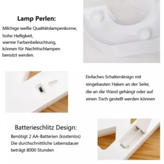 1pcs LED Alphabet Battery Operated All Led Letter A TO Z For Night Lights Wedding Birthday Party For Room and Decoration Using Without Electricity