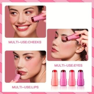 Pack Of 4 Pcs Romantic May Jelly tint Blush Stick