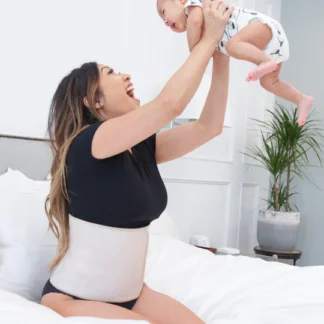 After Pregnancy & C Section Recovery Belt | Postpartum Belt for Belly Fat, Loose Skin, Lower Abdominal Body Shaping & Toning (Waist Belt)