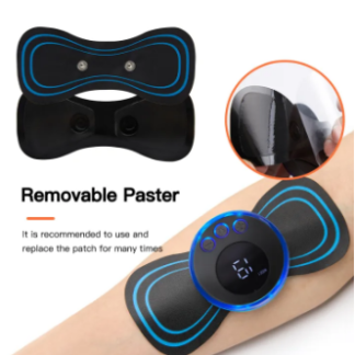 Mini Body Massager Pulse Neck Pain Relief EMS Butterfly Body Massager Men & Women
