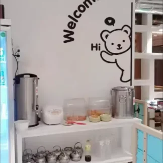 3d wall art with cute teddy bear shaped for home & office decorations Wooden wall Art