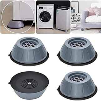 Pack of 4 - Washing Machine Feet Round Pads