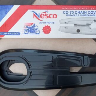 3 Pc Motorcycle Plastic Mudguards Plus Chain Cover Set Best Quality - 70cc Bike - Rust proof