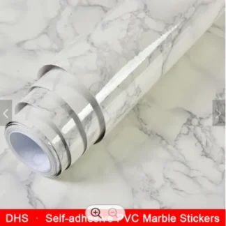 white Marble Sheet Marble Sheet for Kitchen - Anti Oil and Heat Resistant Wallpaper White Marble Sheet