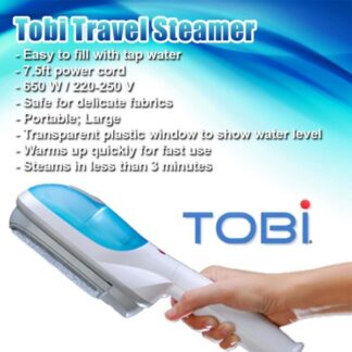 Portable TOBI Steamer Iron,steam ironing.