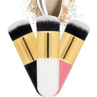 Chubby Pier Foundation Brush Flat Cream Makeup Brushes Professional Cosmetic Makeup Brush - 1 Pcs