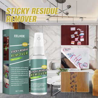 Sticky Stuff Remover Gel Spray, Portable Surface Safe Adhesive Remover, Ideal for Sticky Stains such as Bubblegum, Adhesive, Tape, Label Residue (30ML)