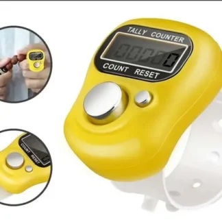 Digital Tasbeeh Counter - Mini Hand Ring Finger | Electronic Tool for Prayer Counting and Meditation(random color )