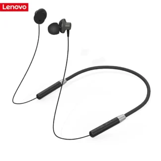 Lenovo He05 Neckband Headphone - Black (Original)