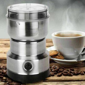 MULTI PURPOSE ELECTRIC COFFEE GRINDER AUTOMATIC COFFEE SPICE BEAN GRINDER STAINLESS STEEL RAF - 150Watts