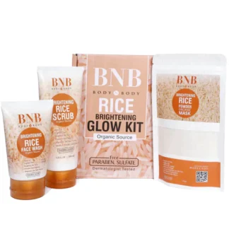 BNB Whitening Rice Extract Bright & Glow Kit