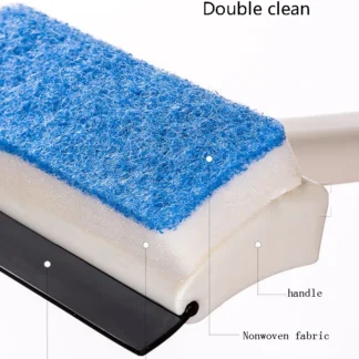 Foam Wiper for window| Glass Cleaning Brush / Squeegee Rubber Window Wiper Cleaner(random color )