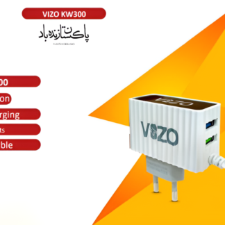 Kw300 2.4A Fast Travel Charger | Android Phone Charger with Data Cable -KW300 – Dual USB Wall Charger with Built-in Micro USB Cable - Charger For Mobile Phone