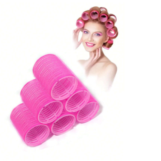 Magic Hair Roller Self-Grip Holding Rollers Hairdressing Curlers Hair Design Sticky Cling Style (12 Pcs) (random color)