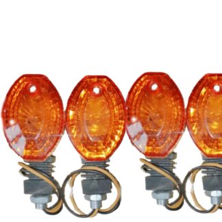 indicator for Bike mini size   flexible unbreakable yellow color 4 pcs