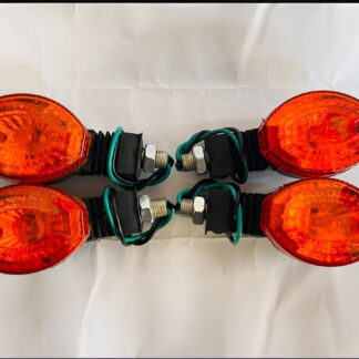 Fancy indicator for Bike Mini size flexible unbreakable yellow color 4 pcs