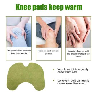 New Knee Plaster Sticker Wormwood Extract Knee Joint Ache Fast Pain Relieving Paster Knee Rheumatoid Arthritis Body Patches( 10 patches)