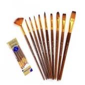 10Pcs Multi Shapes Brush