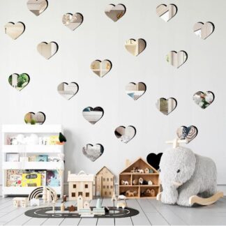 Acrylic Sticky Heart 🤍 | 1.5 Inch.