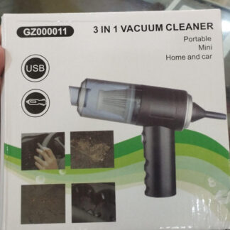 3 In 1 Vacuum Cleaner mini portable For Home And Car (GZ000011) / Wireless Mini Handheld Vacuum Cleaner