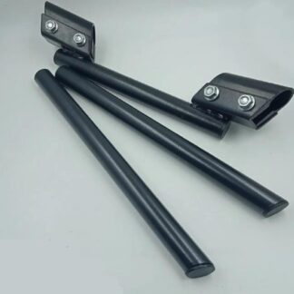 3 piece handle for motorcycle universal (Color Black)