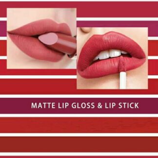eccsece 2 in 1 Lipstick + Lipgloss