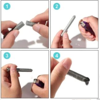 3pcs Low Temperature Welding Rods Easy Melt Stainless Steel Copper Iron Repairing Holes Tools Solder Aluminum Rod Agent Kits