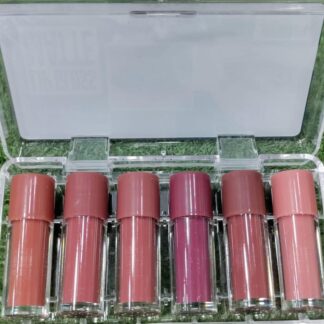 Pack Of 6 Nude shades lipgloss