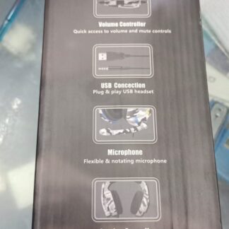 Gaming Headphone T176 Single Pin with Light