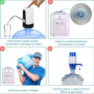 Electric Water Dispenser Portable Automatic Electric Water Pump Drinking Bottle Switch USB Rechargeable Water Pump Machine