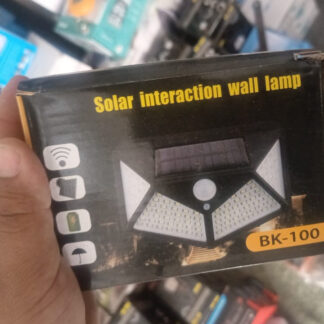 Solar Interaction Light | Solar charging Led Induction Motion sensor wall lamp for Outdoor Garden Courtyard BK-100