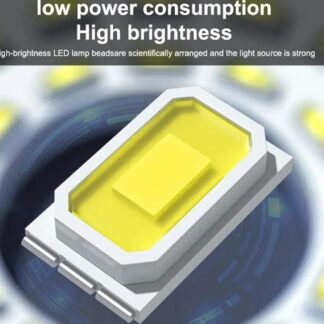 Emergency Light Multifunctional Camping Lantern Lamp, Black and White - ZJ-1158