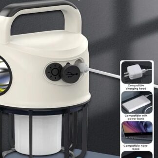 Portable Camping Lights with 4 Lighting Modes, Torch Mode, USB Rechargeable Camping hiking Lantern with Hook, Waterproof Tent Light