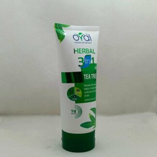 OVAL 3 in 1 Tea Tree Herbal tube  ( 150 ml)