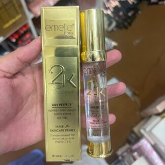 Emelie Paris 24K Gold Age Perfect Makeup+Skincare Primer (30ml)