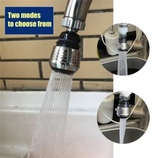 Multifunctional 360° water Faucet  Kitchen Sink Faucet Sprayer Water Saving Aerator 360 Degrees Rotatable