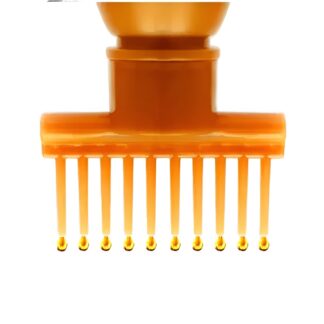 (Pack of 20) Hair dye bottle | Hair Oil Applicator Bottle, Root oiling Comb bottle for Hair Coloring, Shampoo, Oiling, Dye, and Scalp Treatment for home & commercial ( Empty Bottle)