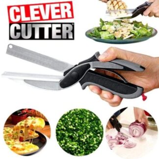 2 In 1 Clever Cutter Kitchen Scissors Quick Vegetable Cutter Vegetable Chopper - Looking for 2 In 1 Clever Cutter Kitchen