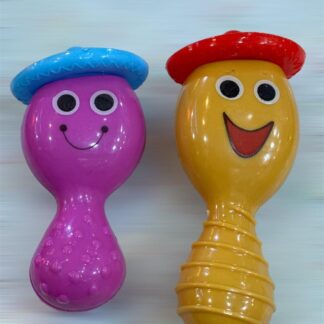 Huiye Child Shake Fun Toy Hand Baby Rattle  And Shake Musical Toy Rattle For Kids ( 2PCS SET)