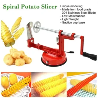 Potato Chips Maker, Manual spiral potato chips twister slicer cutter tornado twist machine