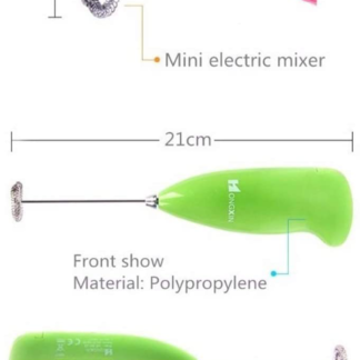 Electric Egg Beater Milk Drink Coffee Whisk Mixer Foamer Mini Handle Stirrer Practical Cooking Tool Kitchen Mini Whisk(random color)