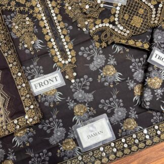 MOHAGNI Luxury Lawn Collection 2026 | Embroidered Digital Print Suit