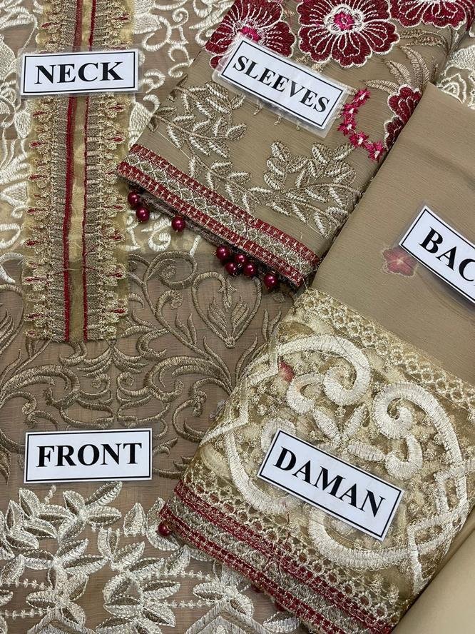 FLOSSIE WEDDING EDITION EMBROIDERY | Premium Chiffon Collection - Image 3