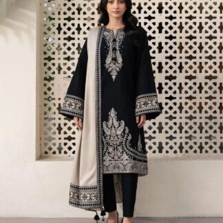 JAZMIN Lawn Embroidered 3pc Unstitched Suit | Premium Ethnic Wear Collection