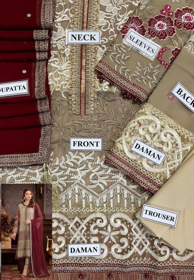 FLOSSIE WEDDING EDITION EMBROIDERY | Premium Chiffon Collection - Image 5