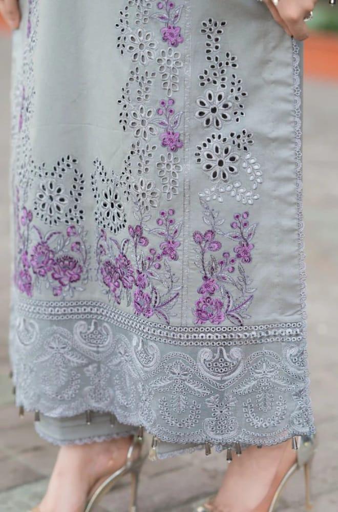 Mushq Premium Embroidered Lawn Suit