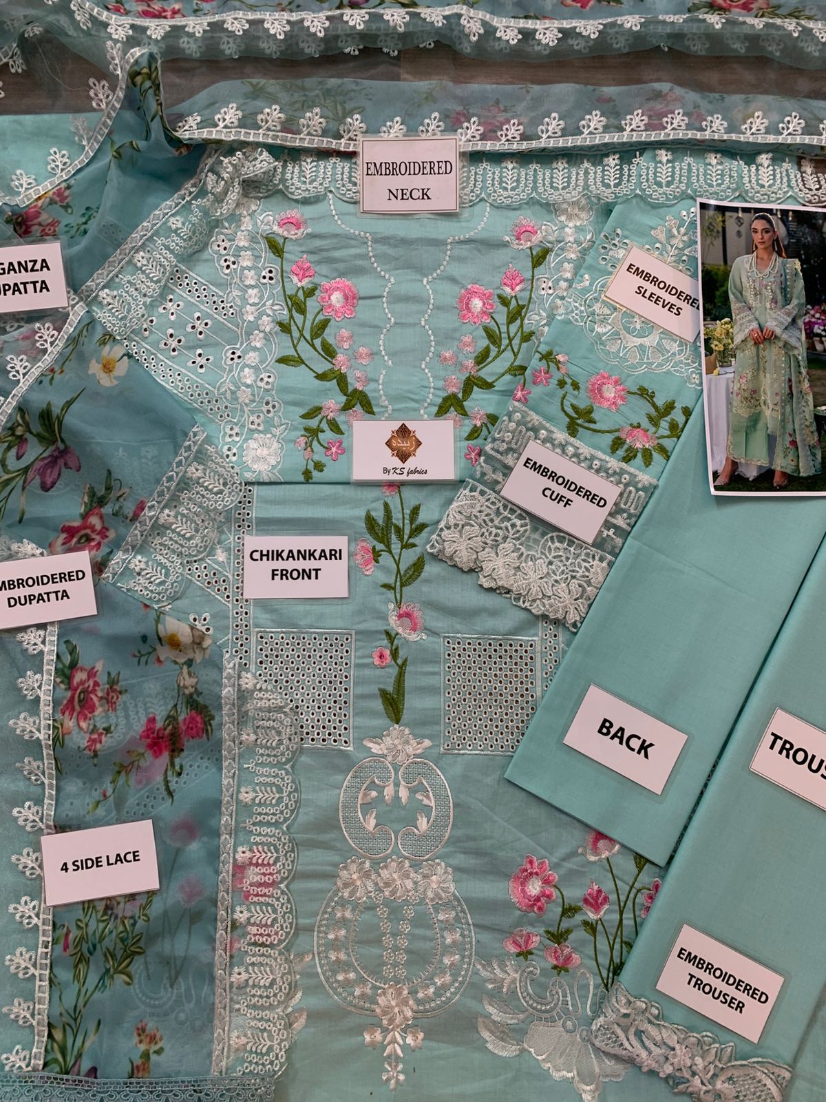Premium Embroidered Ladies Suit - Image 6